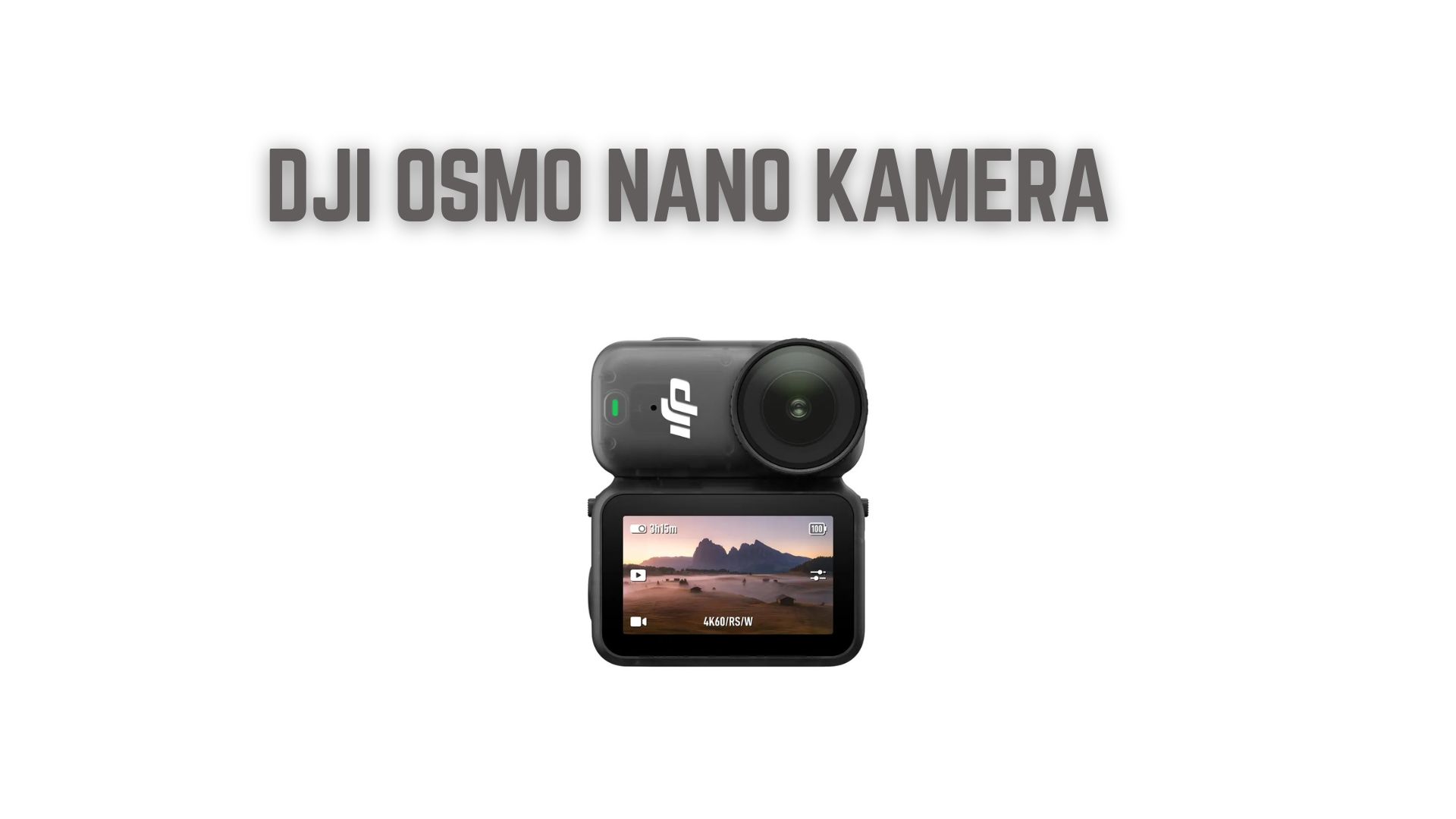 DJI Osmo Nano Kamera im Test: Kompakte Stabilität für Vlogger und Content Creators